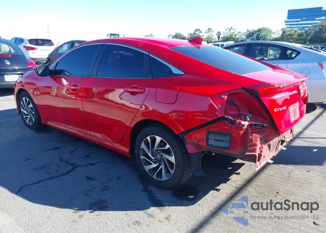 2018 Honda Civic Ex from USA, damaged, VIN 2HGFC2F71JH530719